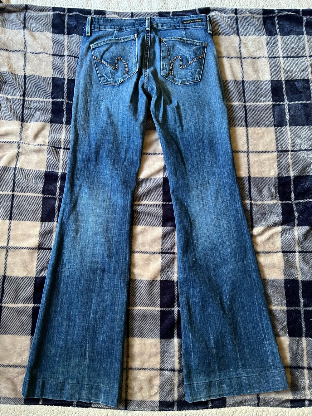 CITIZENS OF HUMANITY Women's Flare Jeans in Blue Wash
